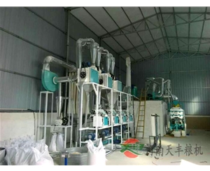 黑龙江日加工50吨小麦面粉成套机